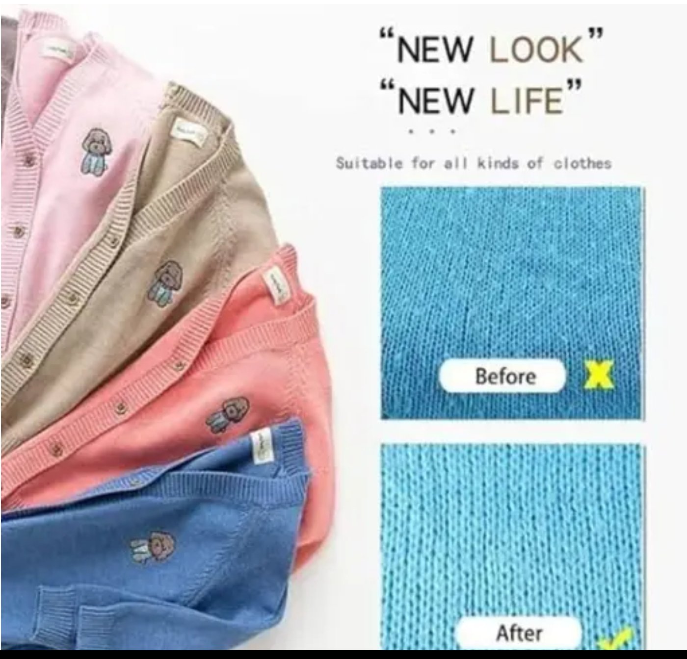 Lint remover for woolen clothes, sweater , jacket, blanket and etc with USB PORT. - Image 2